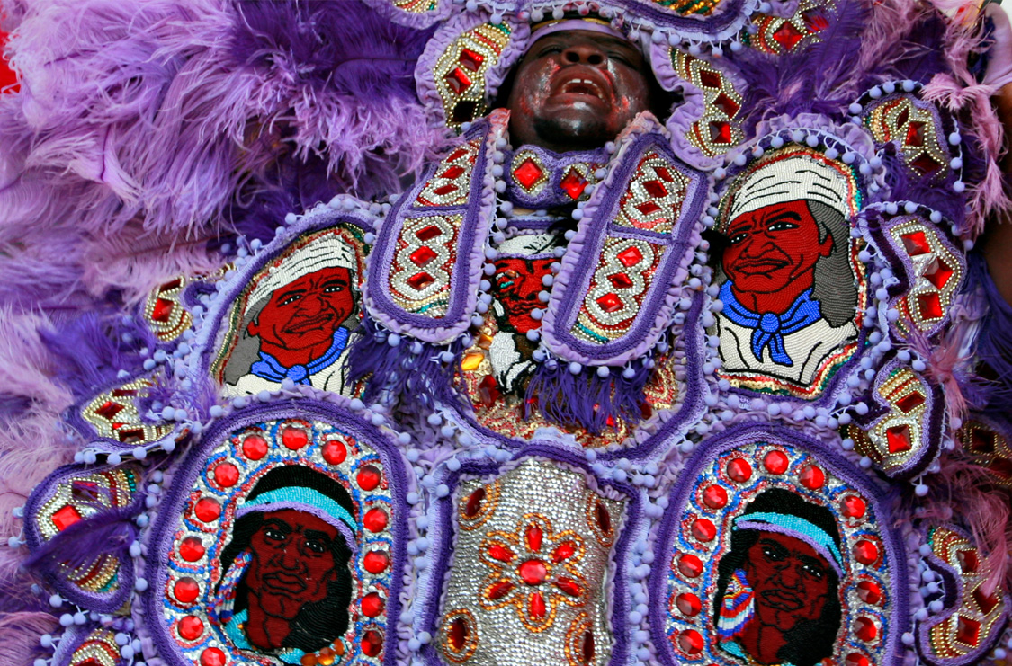Mardi Gras Indian Scream